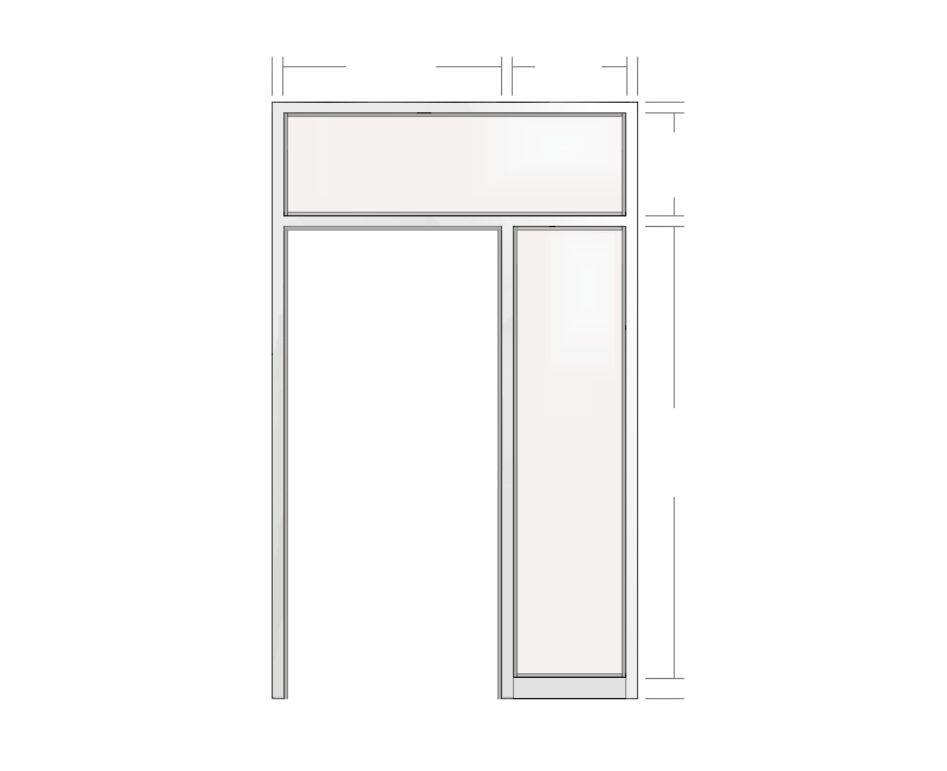 Transom and Sidelights